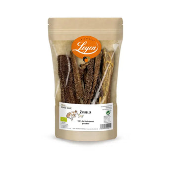 Leyen Hundefutter Bio-Kausnacks Zwirbler getrockneter Bio-Rinderpansen