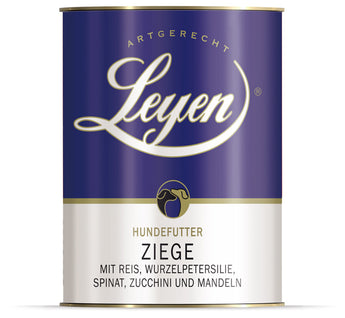 Leyen Hundefutter Ziege mit Reis