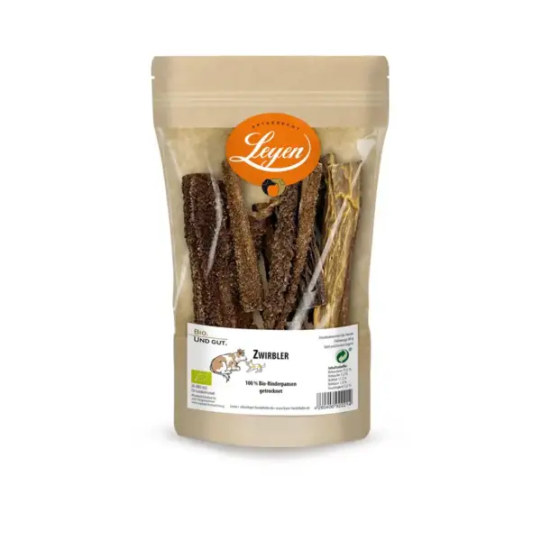 Zwirbler – Bio-Rinderpansen Bio-Kausnacks